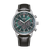 Citizen Eco-Drive herrklocka med grön urtavla och läderarmband