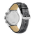 Citizen herrklocka kronograf med läderarmband och silverfärgad bakboett