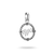 THOMAS SABO Connect charm-hänge i silver med rund zirkoniakant