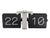Svart flipklocka, framsida med display 22 och 10
