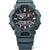 Casio G-Shock Herrenuhr, analog-digital, blaues Resinarmband und große Gehäuseform