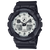Schwarze Casio G‑Shock Herrenuhr mit analog-digitalem Zifferblatt und Resinband