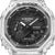 Casio G-Shock herrklocka: svart urtavla, transparent boetthölje