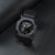 G-Shock GA-2300 herrklocka med svart urtavla och silikonarmband