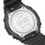 Casio G-Shock herrklocka baksida med silverfärgad boett och skruvar på höljet