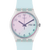 Swatch Originals GE713 Damen Armbanduhr Hellblau • Swatch Solar Spectrum Glas • Leichtes Silikonarmband, Bild 3