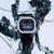 G-Shock G-Steel Herren-Uhr mit schwarzem Band und blau-bunt leuchtendem Digitaldisplay