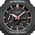 Casio G-Shock damklocka, svart urtavla med kopparfärgade markeringar