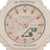 Casio G-Shock damklocka med beige silikonarmband och urtavla i roséguld