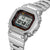 Casio G-Shock Pro Uhr mit Vollmetallgehäuse und digitalem Display, seitlicher Blick