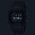 Casio G-Shock Herrenuhr Schwarz, Vorderansicht mit großem Digitaldisplay