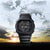 Casio G-Shock Herrenuhr Schwarz in Vorderansicht mit Tough-Solar Digitalanzeige