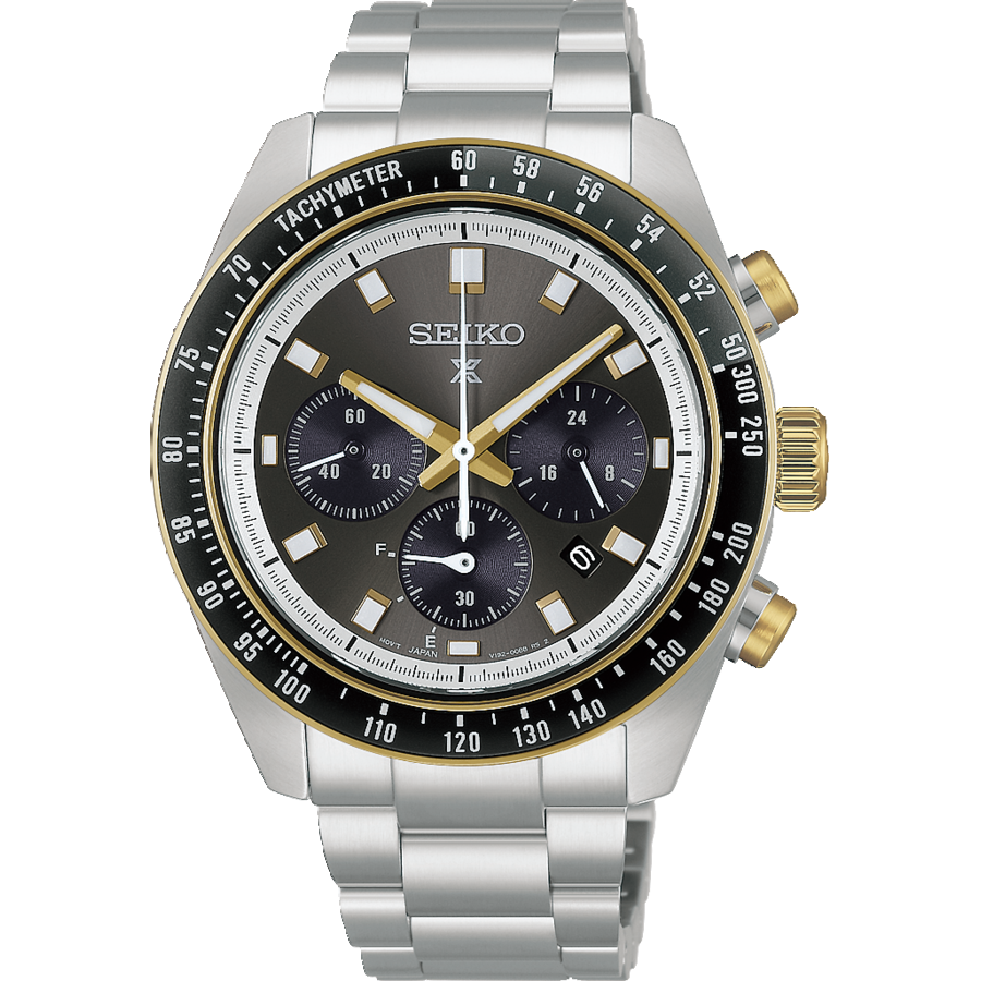 Seiko Prospex HBJ002P1 herrur • Solarkronograf • LumiBrite-visare