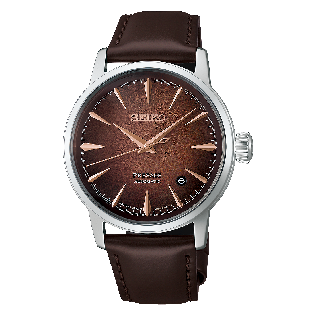 Seiko Presage HCB003 Herren Armbanduhr • Automatikwerk • Durchsichtiger Gehäuseboden