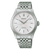 Seiko Presage Herrenarmbanduhr mit silbernem Zifferblatt und Edelstahlarmband