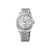 Seiko Presage Herrenarmbanduhr mit silbernem Zifferblatt und Edelstahl-Gliederarmband