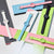 Mehrere Kinderarmbanduhren mit Silikonarmband in Pink, Hellblau, Grün und Schwarz