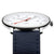 Mondaine Doppio Solar MLE.41910.LDV Herrenuhr Blau • Saphirglas mit Antireflexbeschichtung • Veganes Apfelleder, Bild 4
