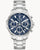 Bulova Marine Star Herrenuhr mit Chronograph, blauem Zifferblatt und Edelstahlarmband