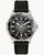 Herrenarmbanduhr Marine Star mit schwarzem Zifferblatt, Automatik, Kautschukband, Stahlgehäuse