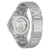 Citizen Herrenuhr mit offenem Boden: mechanisches Uhrwerk im Metallgehäuse sichtbar.
