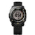 Casio PROTREK Armbanduhr mit schwarzem Display, Digitalanzeige und schwarzem Textilarmband