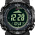 Casio PRO TREK Herrenuhr Frontansicht mit grünem Display und Balkengrafik