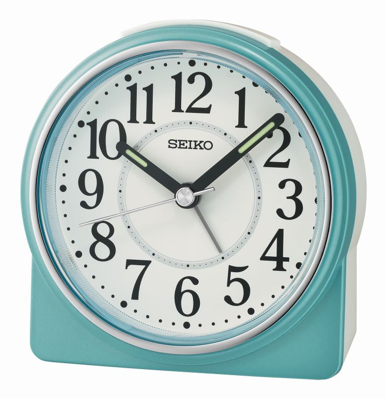 Seiko QHE198L Väckarklocka • Tyst kvartsrörelse • Lumibrite-visare