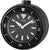 Seiko QHE207K Väckarklocka Svart • Sweep-urverk • Lumibrite lysande massa
