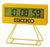 Seiko QHL083Y LCD Armbandsur Gul • Stoppur & Timer • Snooze-funktion
