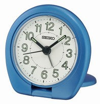 Seiko QHT018L Reseväckarklocka Blå • Analog tidvisning • LumiBrite-visare