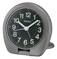 Seiko QHT018T Reseklocka Grå • Lysande Visare • Analogt Kvarzverk