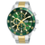 Lorus Sport RM327JX9 Herren Armbanduhr • Chronograph • Dunkelgrünes Zifferblatt