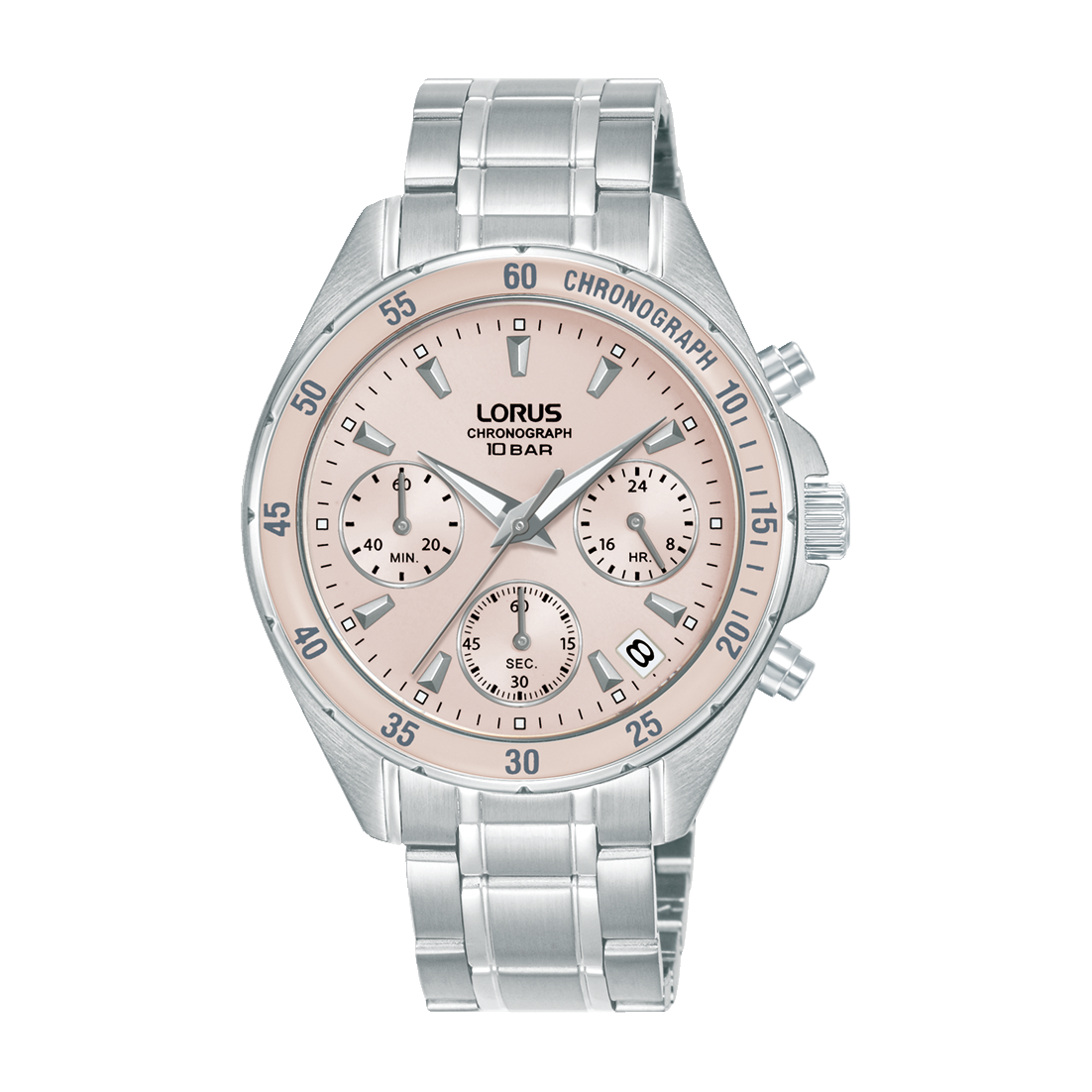 Lorus Sport RT355LX9 Damen Armbanduhr • Chronograph • Mineralglas