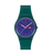 Swatch Originals SO28N706 Pattern Formation Armbanduhr Dunkelgrün • Leuchtzeiger • Tag-Datum-Anzeige, Bild 8