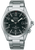 "Seiko Prospex herrklocka med svart urtavla och armband i rostfritt stål"