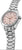 Herrarmbandsur med armband i silverfärgat rostfritt stål och urtavla i roséguld, sidovy