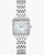 Damenuhr Bulova Sutton mit Metallarmband, Perlmuttzifferblatt und Diamantbesatz