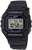 Casio herrur, svart boett och digital display, svart band