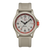 Luminox herrklocka Bear Grylls med beige boett, orange urtavla och gummiarmband
