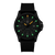 Luminox herrklocka med svart boett och mörk urtavla, självlysande gröna index