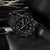 Luminox RECON herrklocka i svart med självlysande gröna visare och vadderat armband