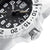 Luminox herrklocka, sidovy med räfflad ring och knappar, vit