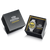 Festina klockbox-set med Chrono Bike-klocka, svart box med gul ram