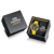 Presentbox med herrklocka med kronograf, gult armband i silikon och Festina-tryck
