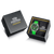 Festina klockbox-set med herrklocka och grönt silikonarmband