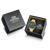 Klocklådor med FESTINA kronografklocka och kuddar, guldfärgat armband i set