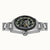 Ingersoll Vert I14304 Herrenuhr, Seitenansicht mit silbernem Edelstahlarmband