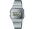 Casio Retro digital klocka med metallarmband, åttkantigt hölje och belyst display
