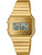 Casio Vintage-A700WEVG-9AEF klocka, guldfärgat metallarmband och digital display